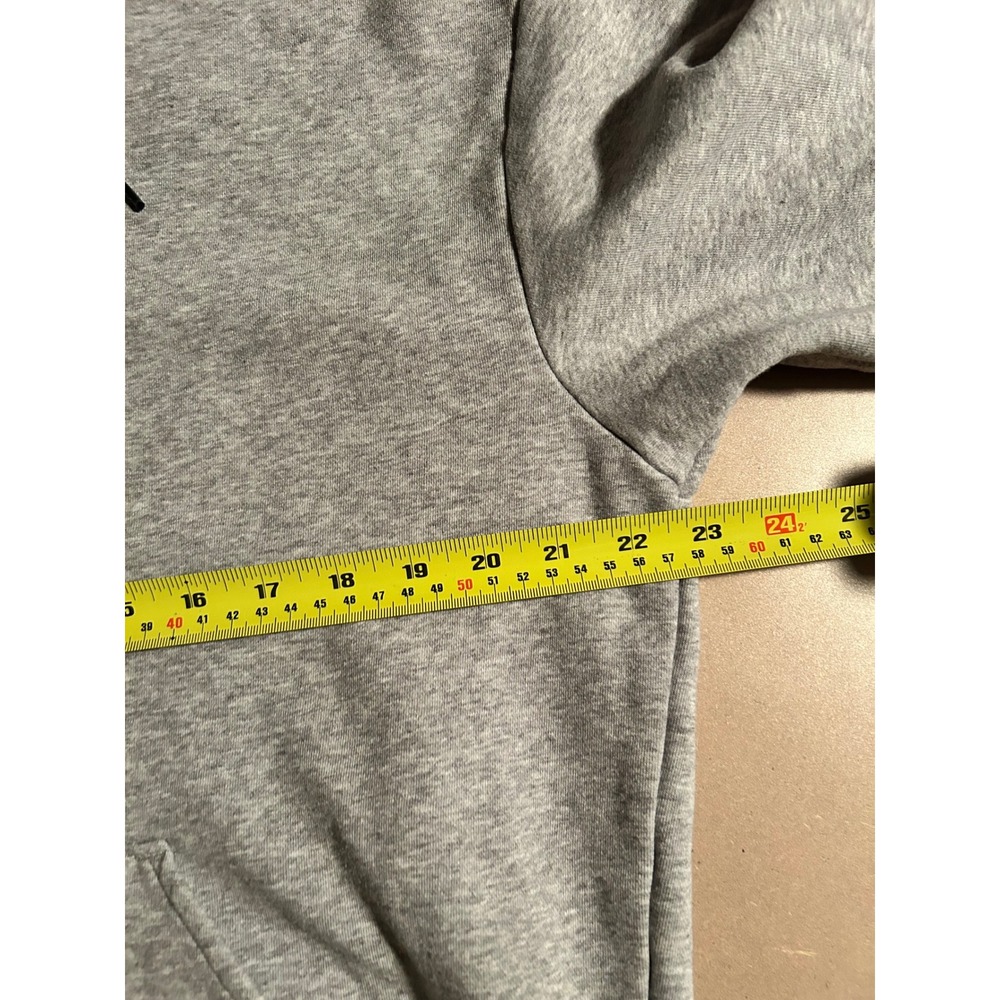 Genuine Dickies Men's Full Zip Hoodie Heather Gray Fleece Sweatshirt Size Medium - Picture 5 of 8